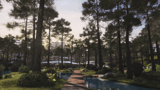 ▲塔希提意境图