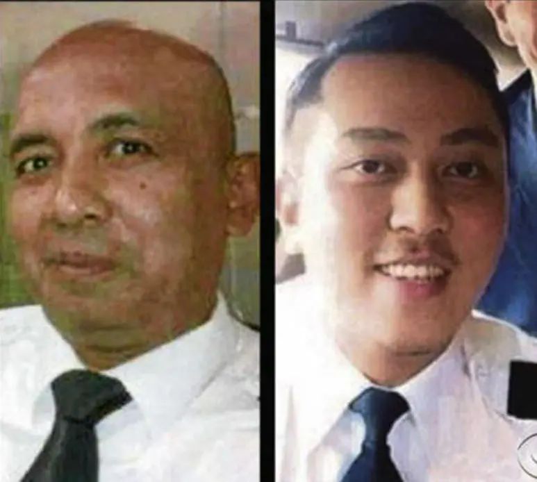 机长扎哈里(左)和副驾驶法里克