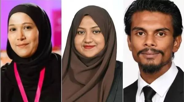 三名贬损莫迪的马尔代夫副部长，图自印媒