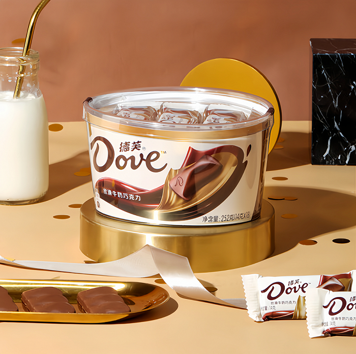 德芙丝滑牛奶巧克力;图片来源:京东@德芙旗舰店