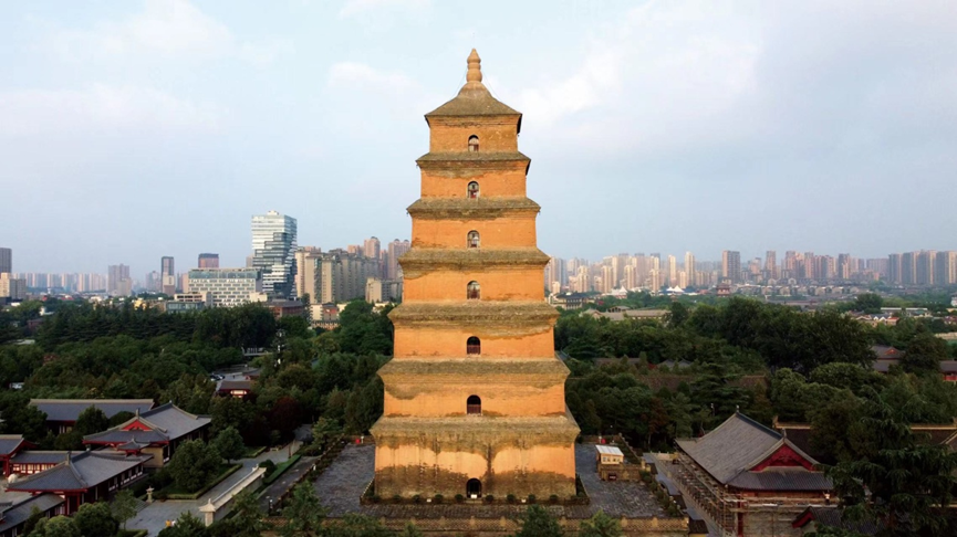 大雁塔 李睿宁摄/《有生之年一定要看的1001座中国古塔》