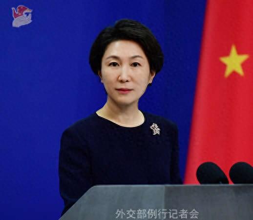 外交部发言人毛宁.图片来自外交部