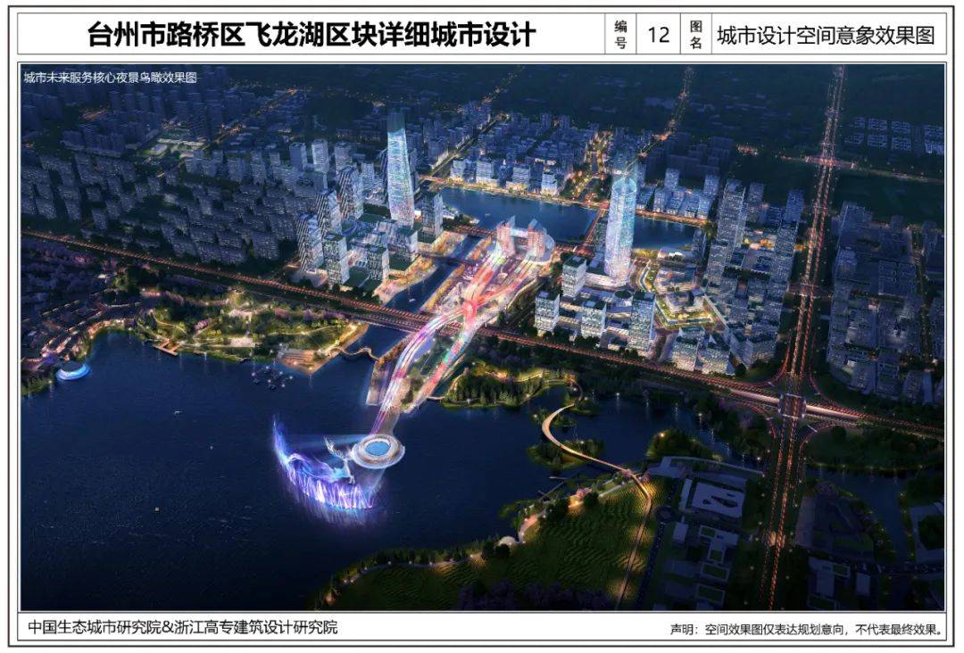 有房丨大开发台州市飞龙湖区块详细城市设计批前公布