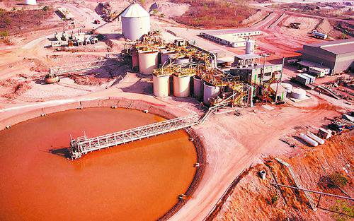 澳大利亚北领地金矿的尾矿现场.图片来源:图片来源:美国采矿技术网