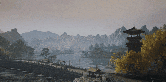 卢沟桥景色