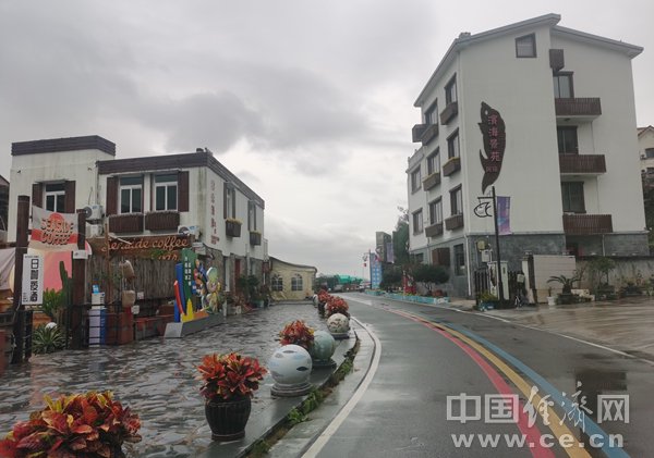 温州市洞头区东岙村一角(中国经济网记者 武晓娟/摄)