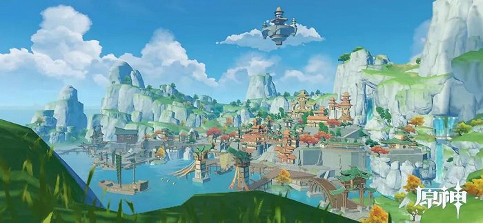 《原神》璃月港.图源:游戏内截图