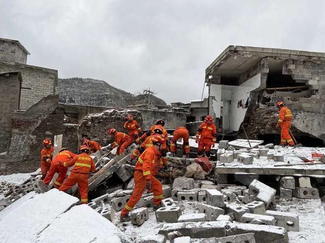 搜救现场.云南省消防救援总队供图