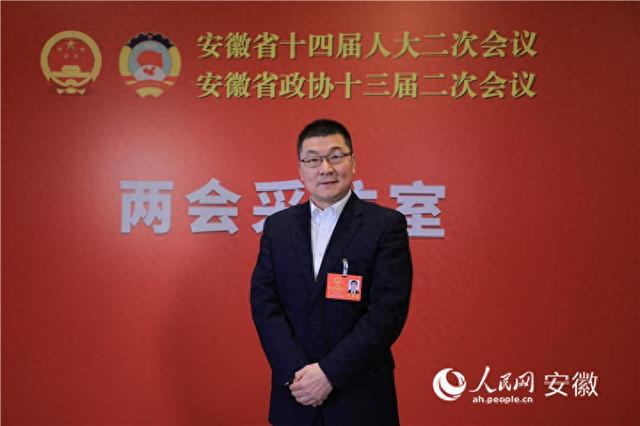 安徽省人大代表,利辛县委书记张吉明.人民网记者 王晓飞摄