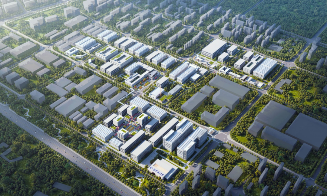 北京亦庄空天街区鸟瞰图.资料图