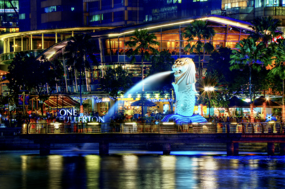 鱼尾狮像是新加坡的地标之一(图源:社交媒体)