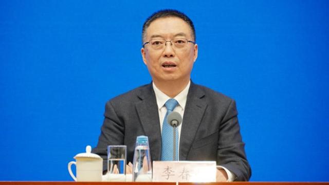 国家发展改革委副主任李春临 澎湃新闻记者 周頔 摄