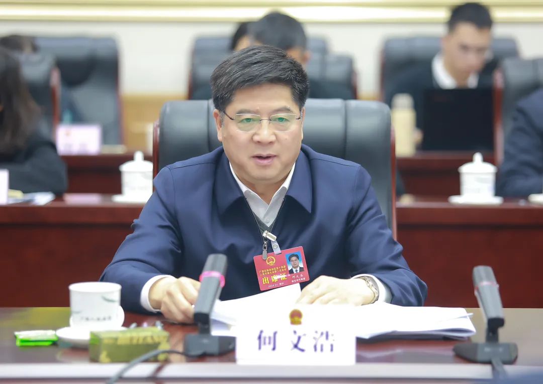 广西壮族自治区党委常委,政法委书记何文浩,履新职|广西壮族自治区