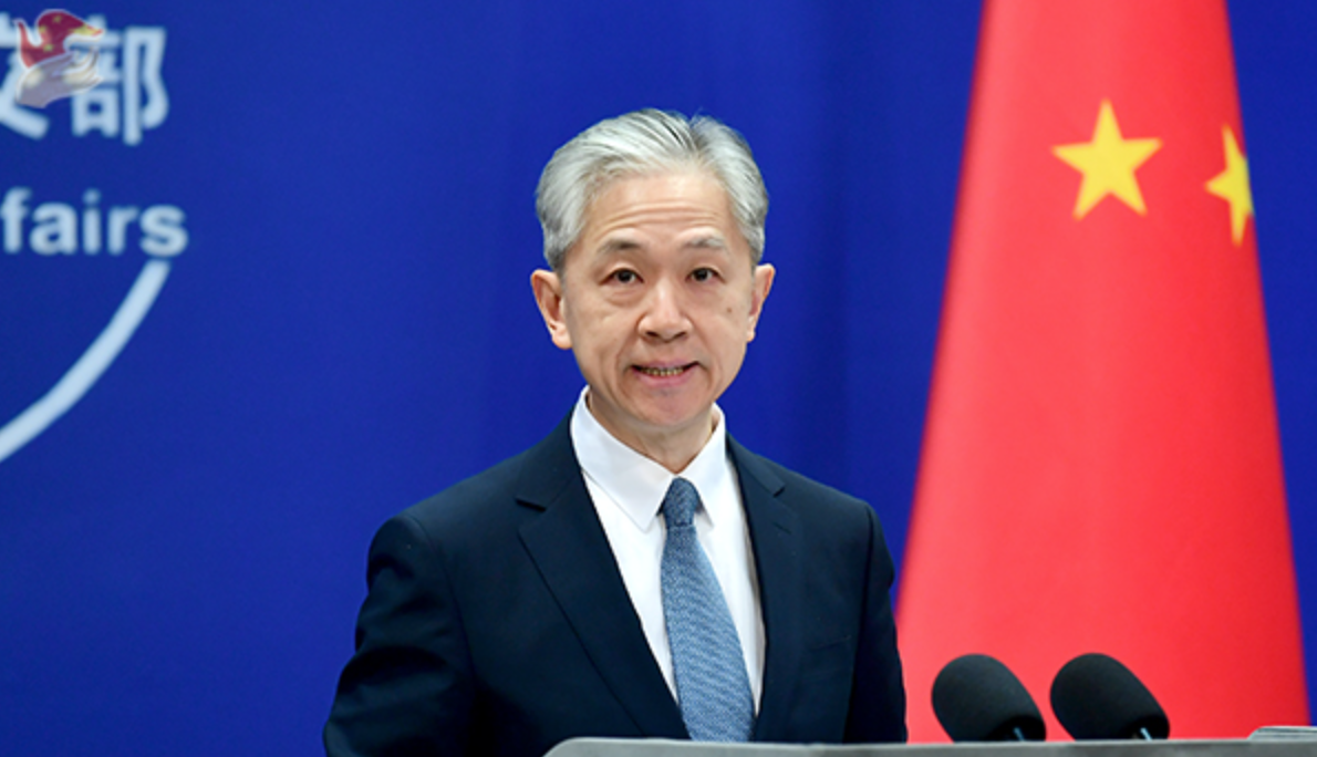 汪文斌 资料图 图源:外交部网站