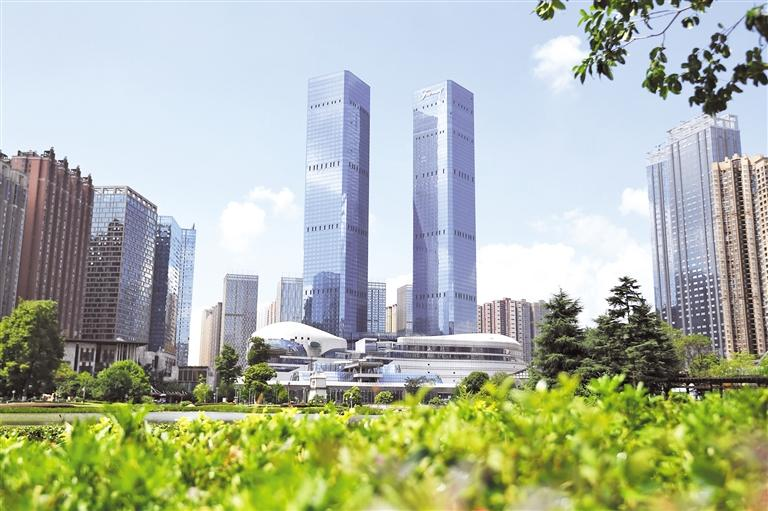 &nbsp;南明区花果园双子塔