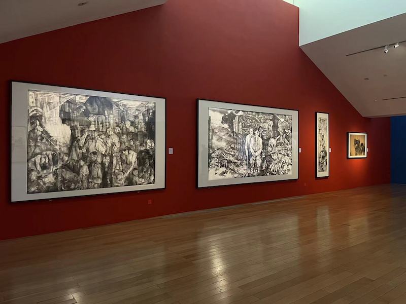 寒木春华落沧浪:北京画院藏周思聪,卢沉作品苏博展出|周思聪_新浪财经