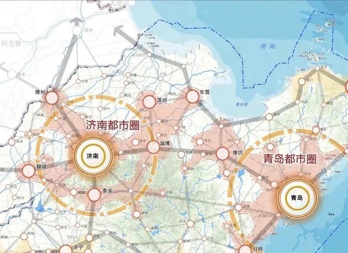 图源《山东省国土空间规划(2021—2035年)》,仅做示意.
