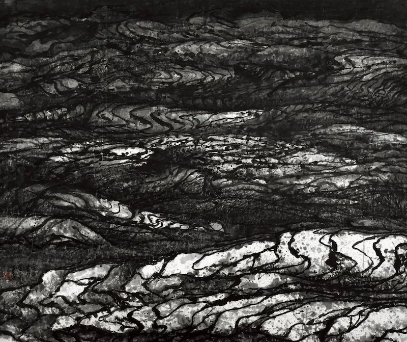 龙美术馆呈现"走走停停",看张雷平笔下的芦苇与礁石