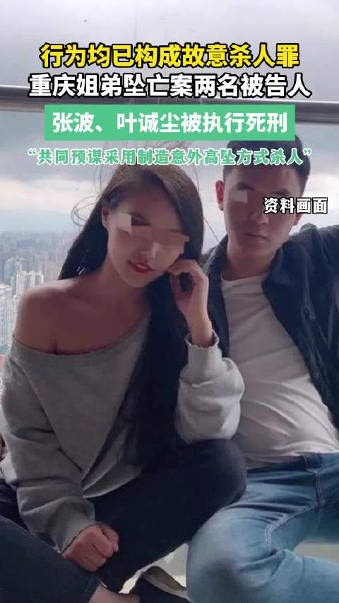 重庆姐弟坠亡案两名被告人张波、叶诚尘被执行死刑|重庆市|坠亡|死刑_新浪新闻