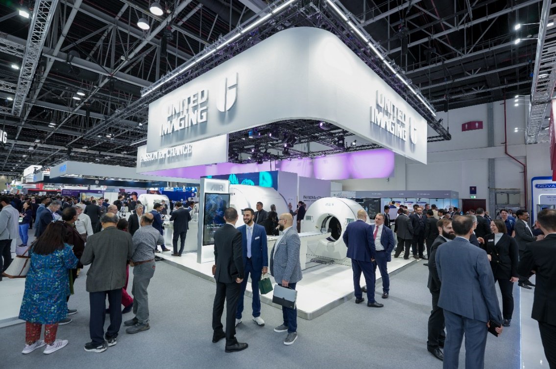 阿拉伯国际医疗设备展现场.受访者供图