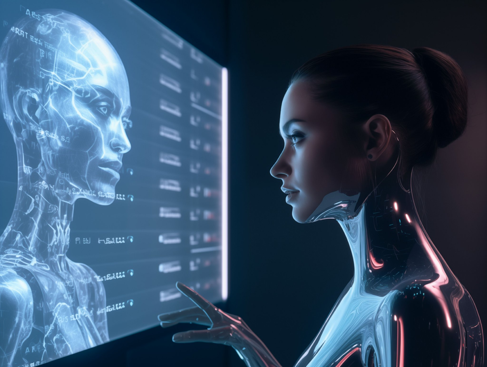 中就曾做出探讨:未来地球上的人类使用仿生人作为劳动