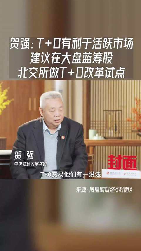 贺强:建议大盘蓝筹股和北交所搞T加0试点|贺强|北交所|T+0_新浪新闻