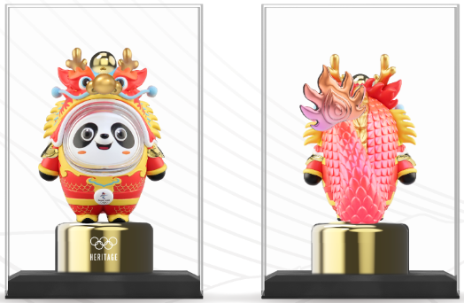 龙年文创大放异彩：头顶犄角，“萌力”全开