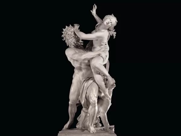 意大利雕塑《被劫持的珀耳塞福涅》(ratto di proserpina)