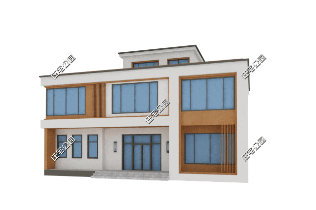 回村就盖这栋现代别墅吧,面宽15米,拥有8间卧室,非常舒适|别墅_新浪