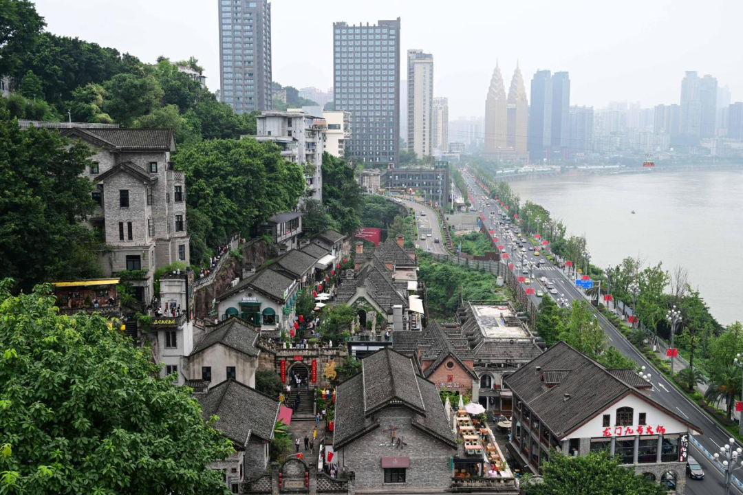 龙门浩老街优美景色.郭旭 摄