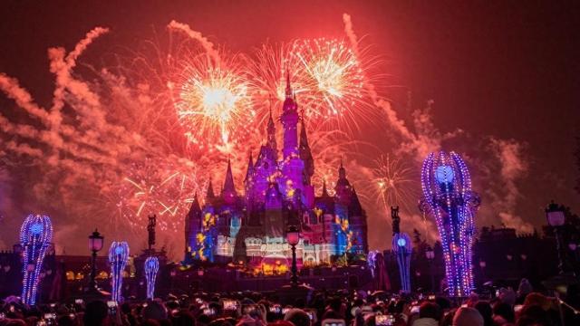 上海迪士尼乐园 ic 资料图