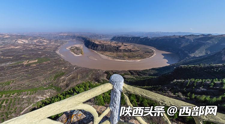 黄河乾坤湾景区(图源:延川黄河乾坤湾景区官网)