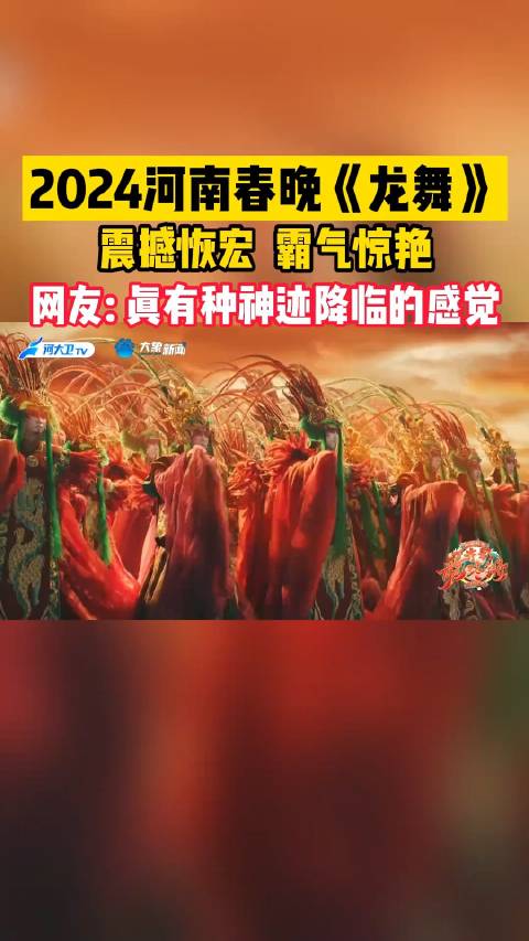 2024年河南卫视龙年春晚《龙舞》……|河南卫视|龙舞|春节联欢晚会_新浪新闻