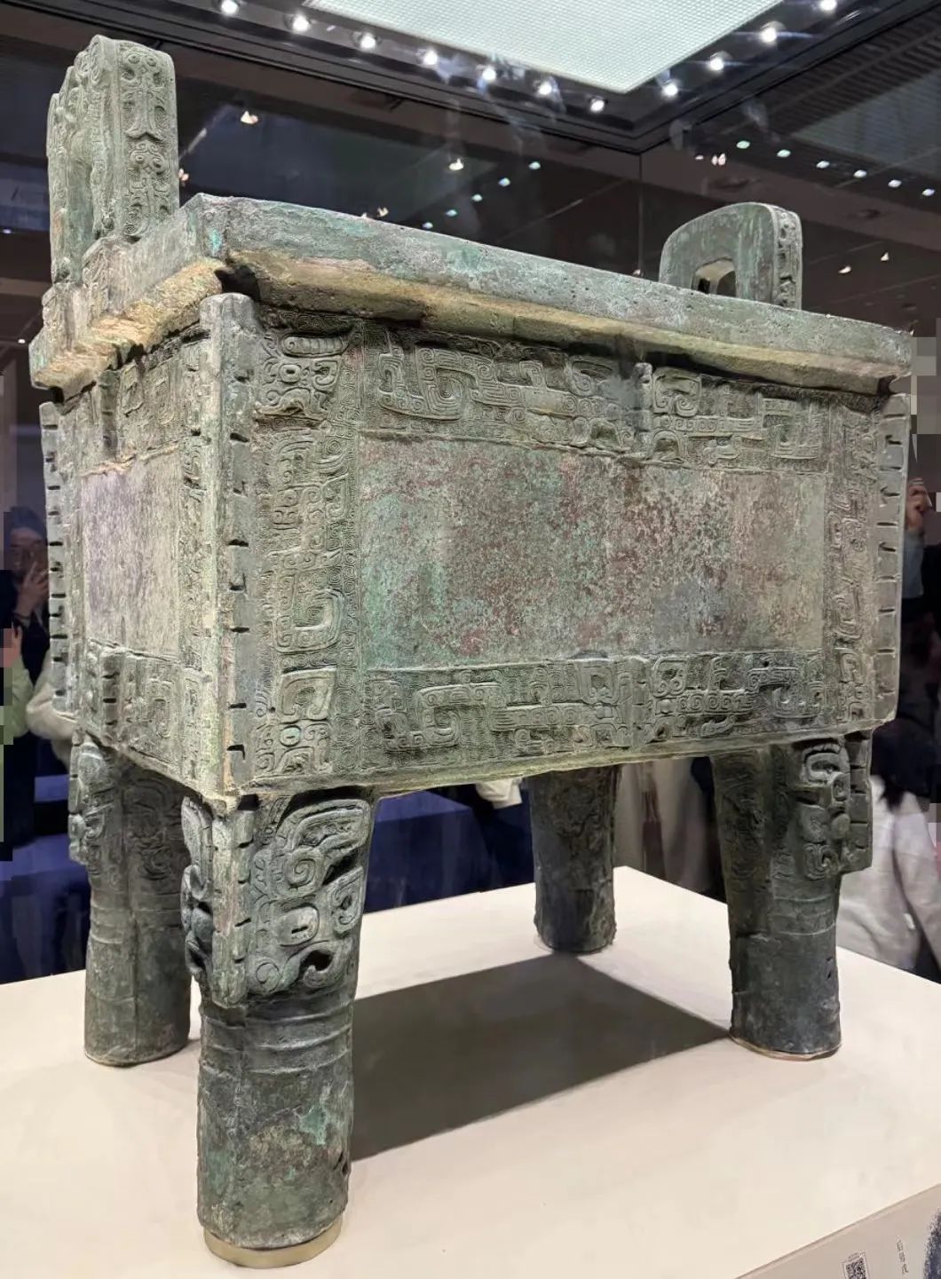 司母戊鼎,现藏于中国国家博物馆.徐来 摄