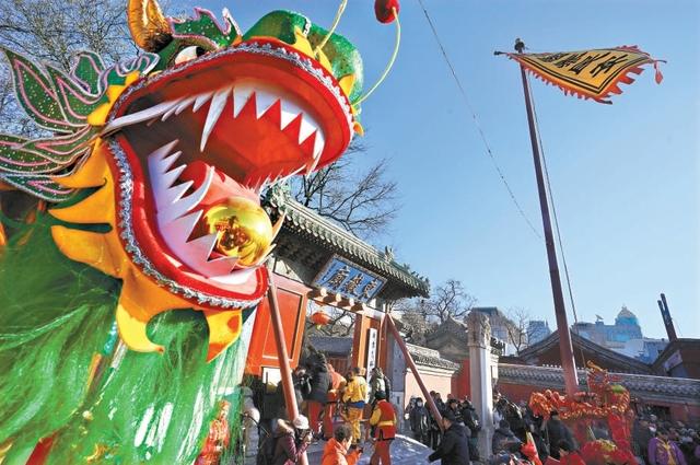 龙潭庙会"龙"重开场