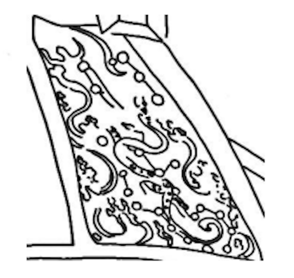 图三 尹屯墓中的苍龙星宿