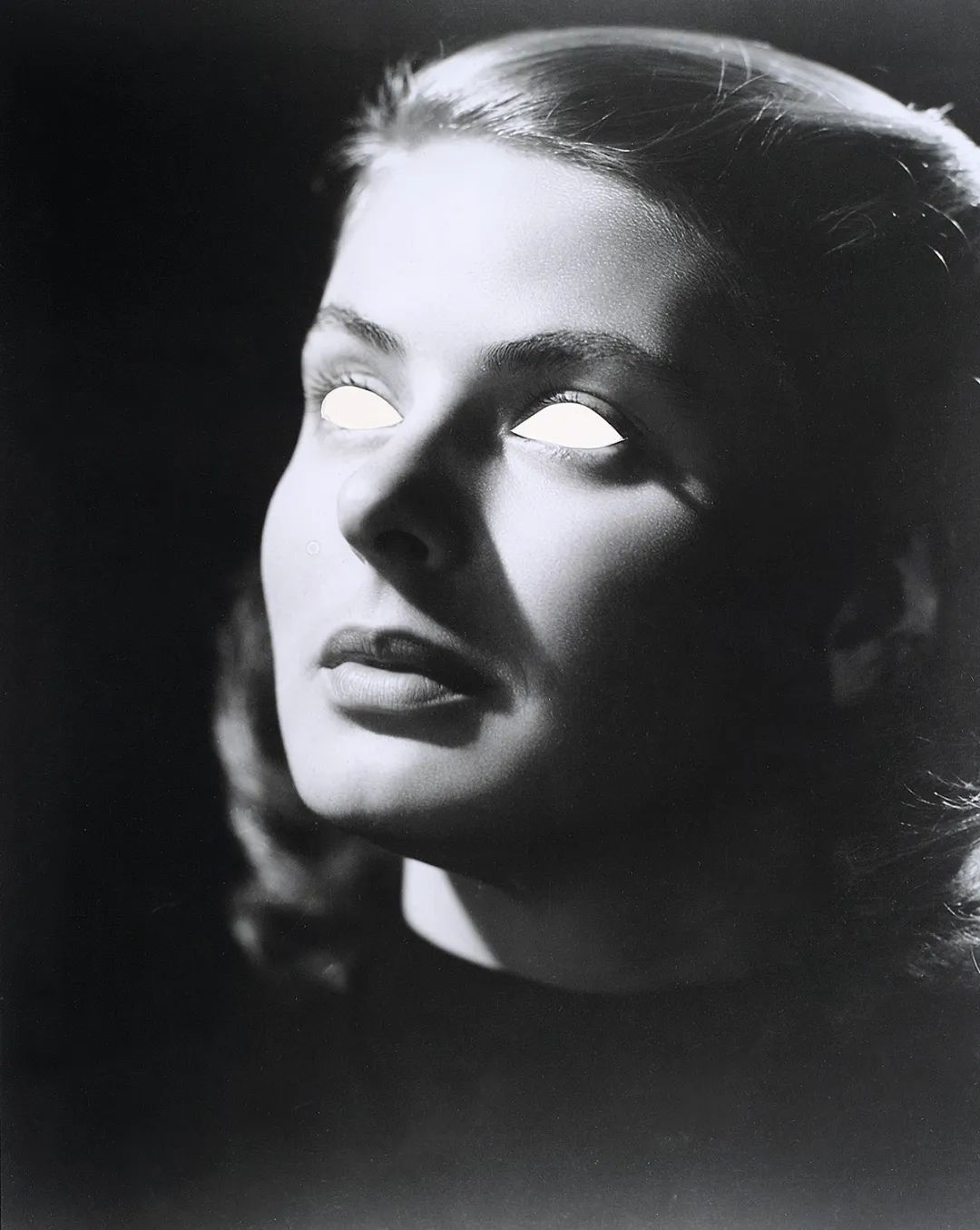 douglas gordon, blind ingrid (white eyes) [ingrid aveugle (yeux