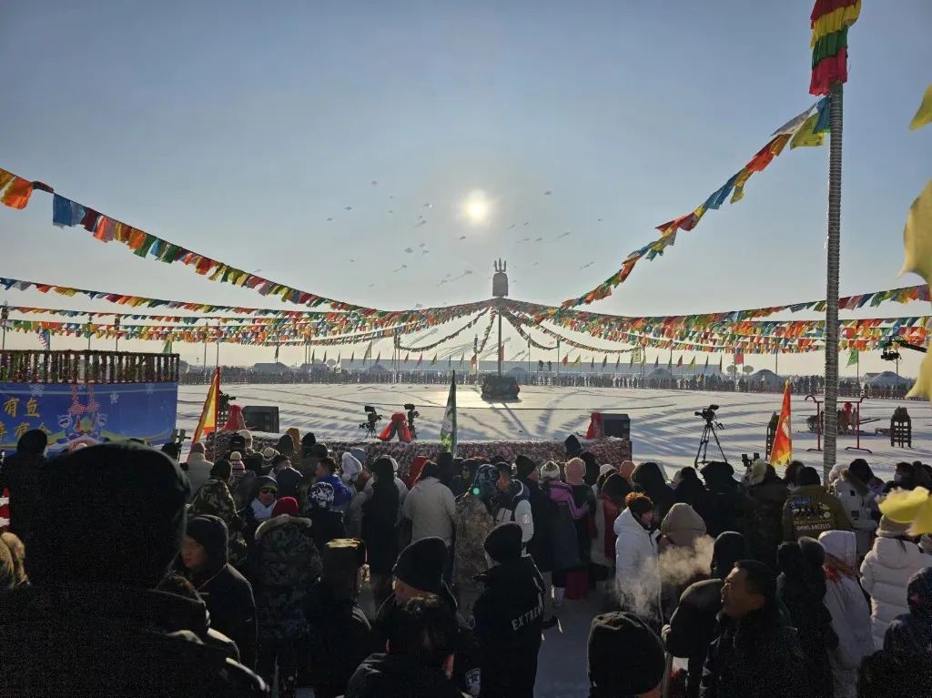 查干湖冬捕现场.科技日报记者 杨仑&nbsp;摄