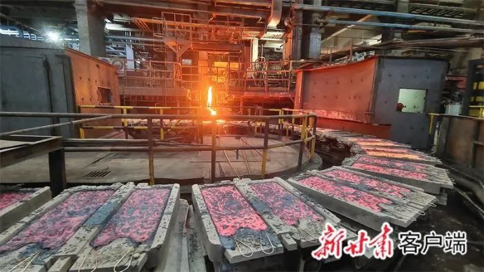 金川集团镍冶炼厂熔铸车间.新甘肃·甘肃日报通讯员 &nbsp;左欣