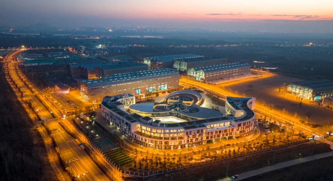 合肥未来大科学城夜景.合肥日报全媒体记者 张大岗 摄