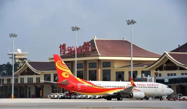 今起琼海博鳌机场再度加大航班增量新增航线