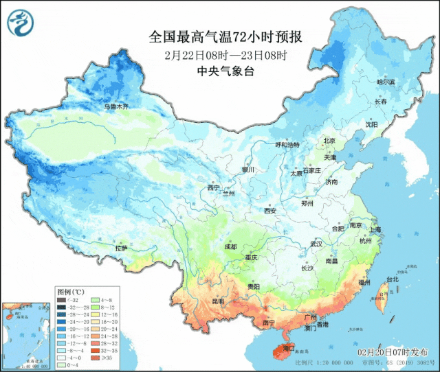 具体预报22~25日以小雨天气为主,气温继续小幅下探,总体在3~7度之间.