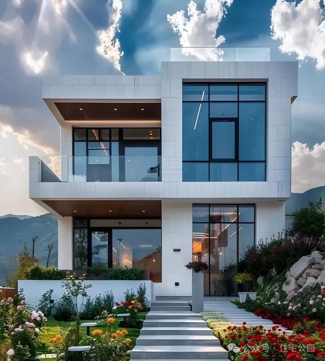 10款现代农村别墅,美到挪不开眼,年轻人超爱!