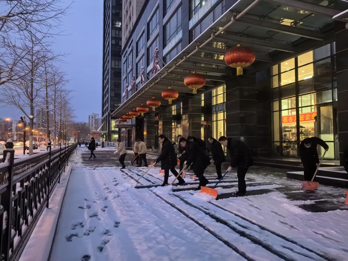 太平桥街道:龙年首雪兆丰年,扫雪除冰心相连|扫雪_新浪财经_新浪网