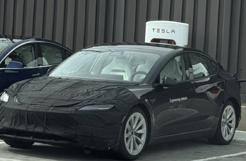 新特斯拉model3高性能版曝光