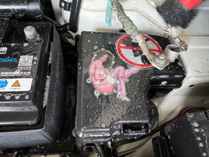 我这台飞思原车主真是个贴纸狂魔啊