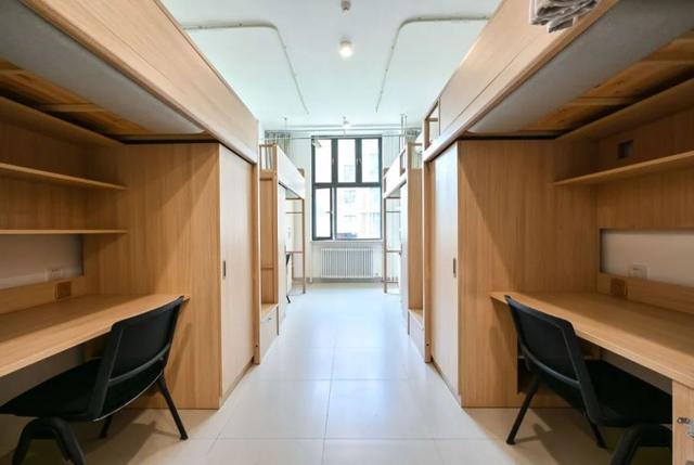 已竣工的北区学生宿舍一期室内环境