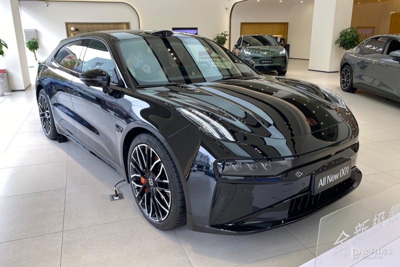 新款极氪001实车到店将于1月27日上市