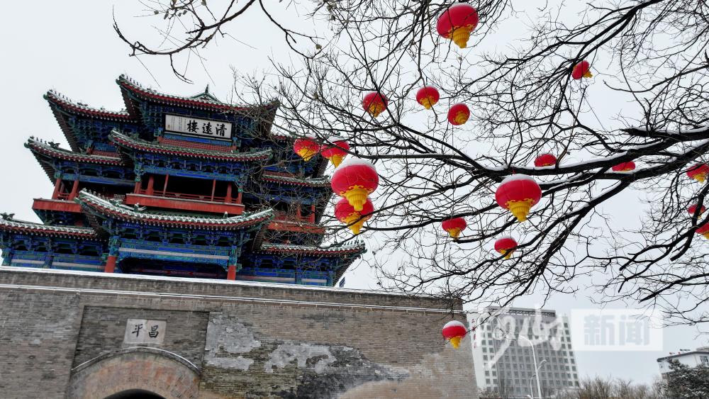 龙年迎来首场大雪 宣化古城初霁如画|张家口市_新浪财经_新浪网