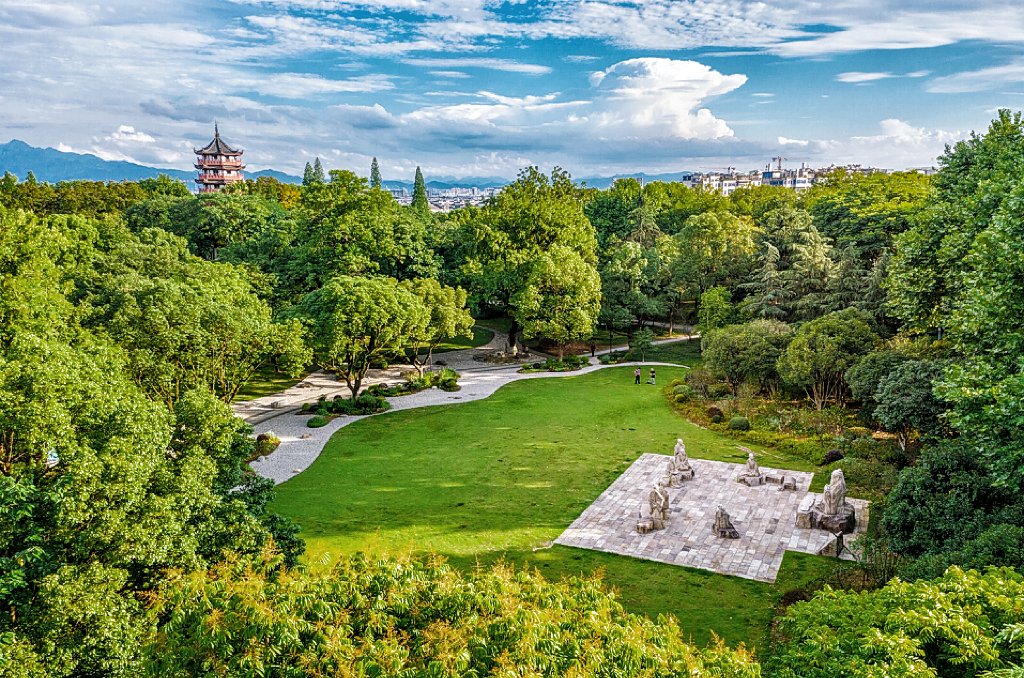 浙江人"家门口的公园",周末放松正好!